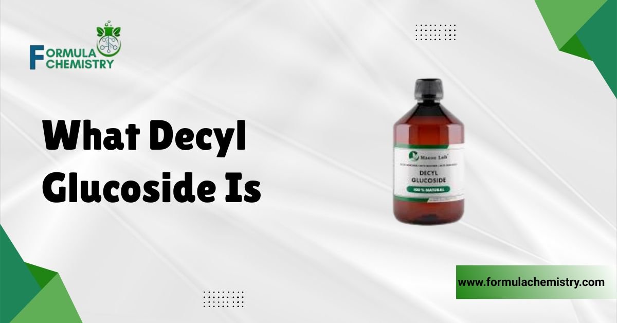 what decyl glucoside is