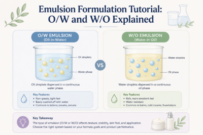 Emulsion Formulation Tutorial, OW and WO Explained