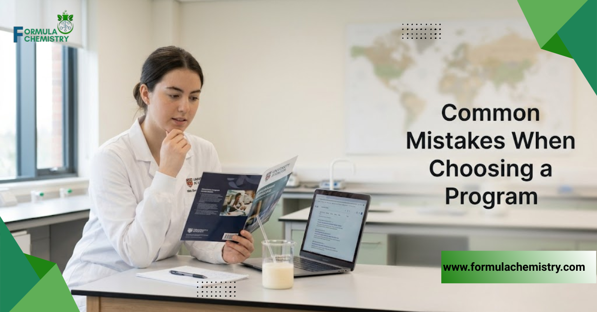 common mistakes when choosing a program