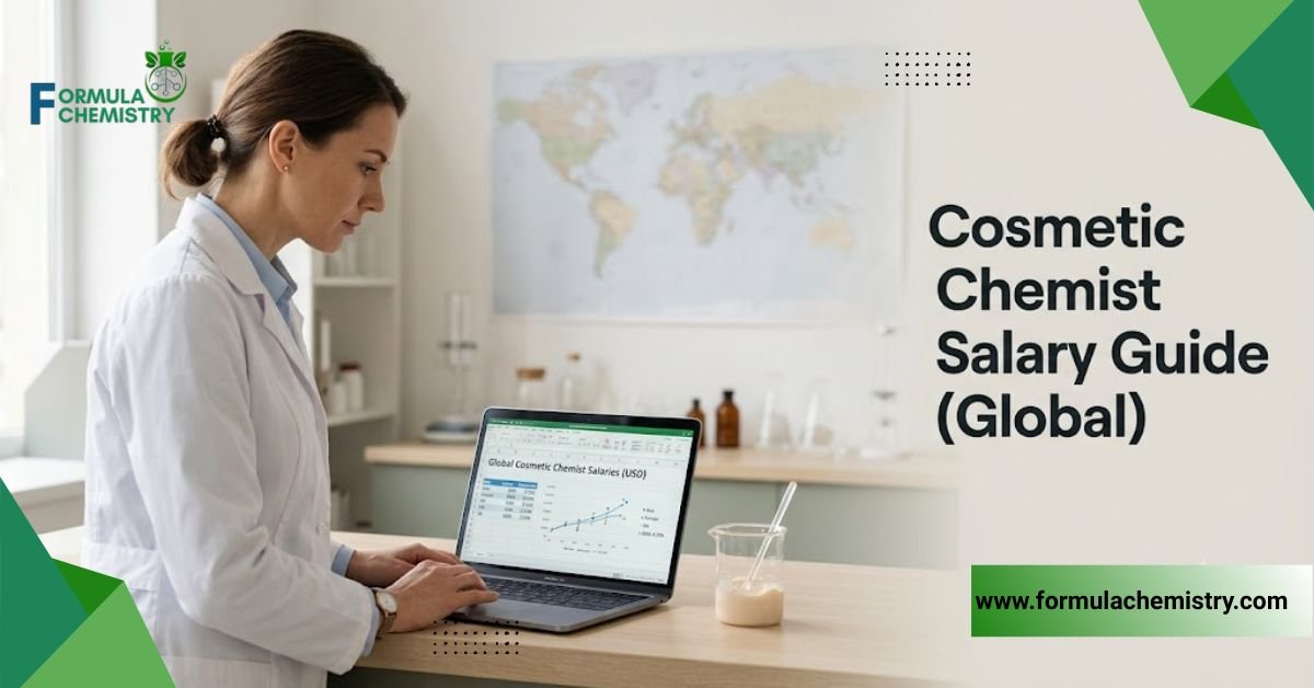 cosmetic chemist salary guide global