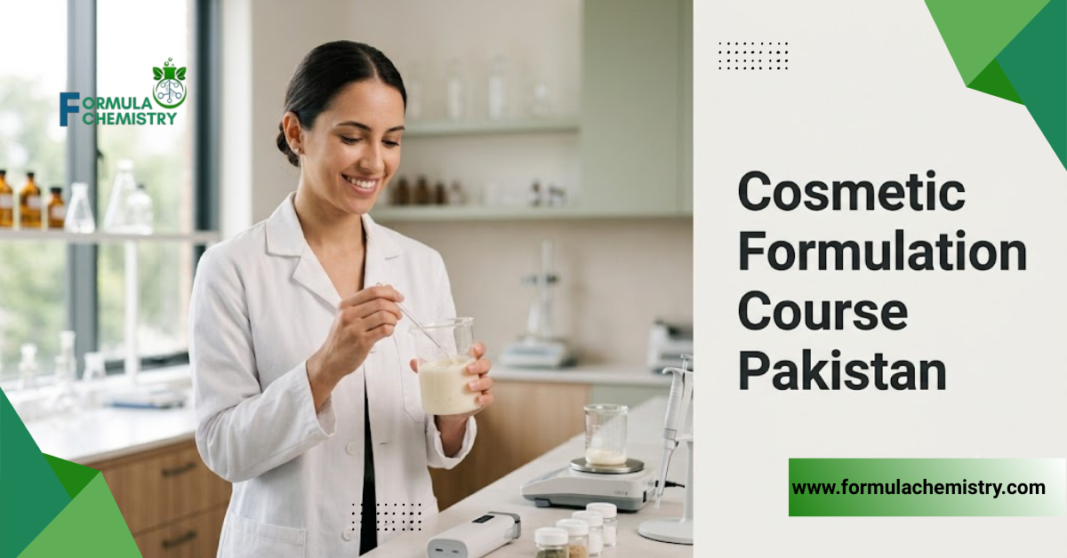 cosmetic formulation course pakistan