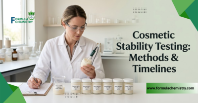cosmetic stability testing methods and timelines