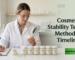 cosmetic stability testing methods and timelines
