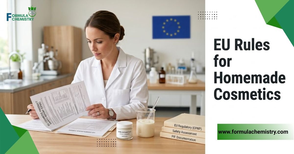 eu rules for homemade cosmetics