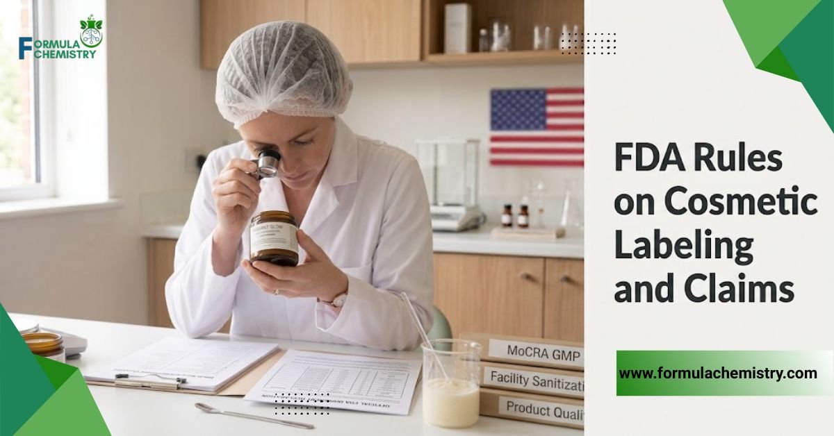 fda rules on cosmetic labeling and claims