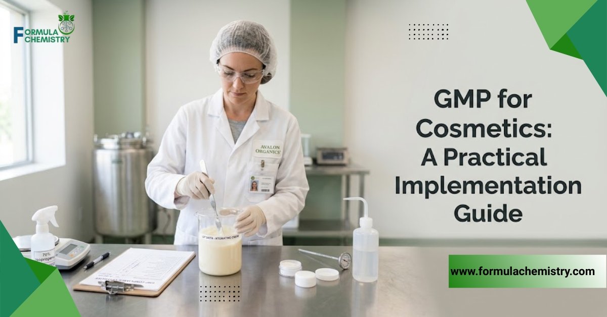 gmp for cosmetics a practical implementation guide