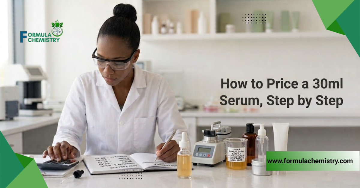 how to price a 30ml serum step by step