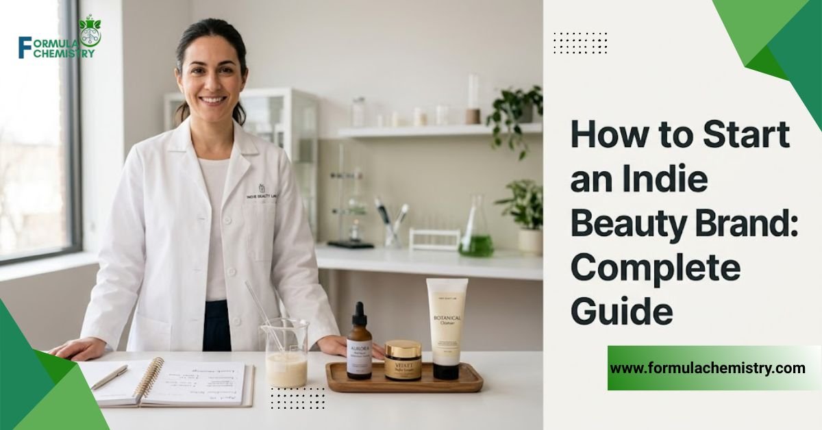 how to start an indie beauty brand complete guide