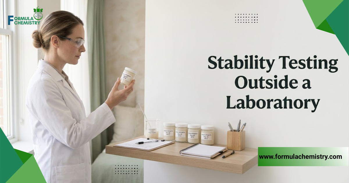 stability testing outside a laboratory