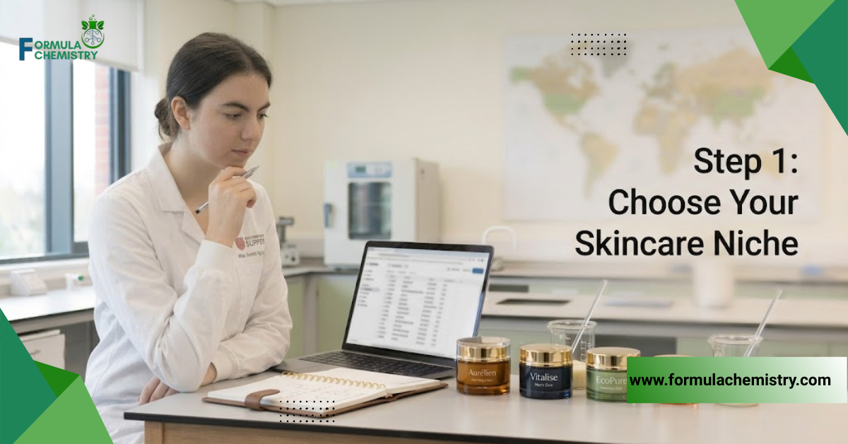 step 1 choose your skincare