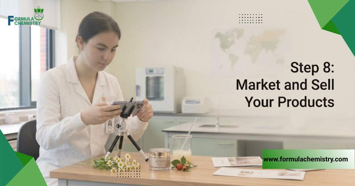 step 8 market and sell your products