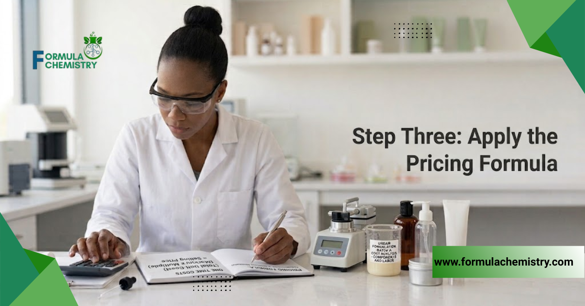step three apply the pricing formula