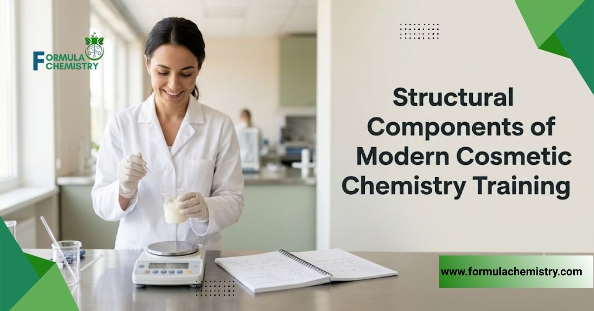 structural componenets of modern cosmetic chemistry training