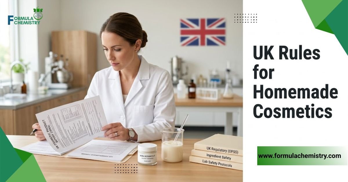 uk rules for homemade cosmetics
