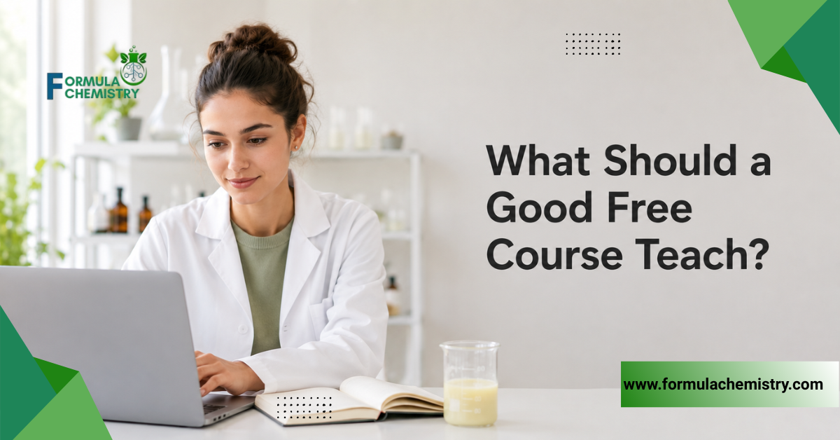 what should a good free course teach