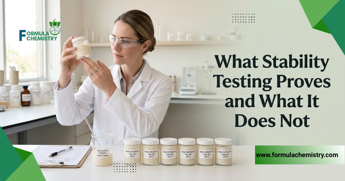 what stability testing proves and what it does not