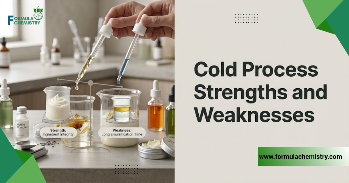 cold process strengths and weaknesses