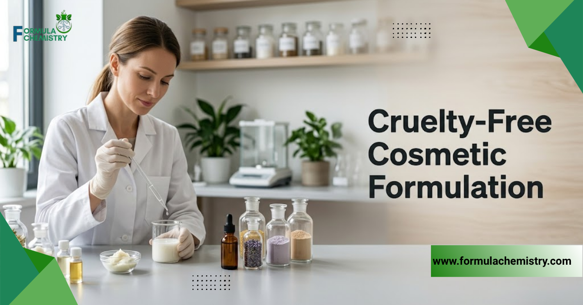 cruelty free cosmetic formulation