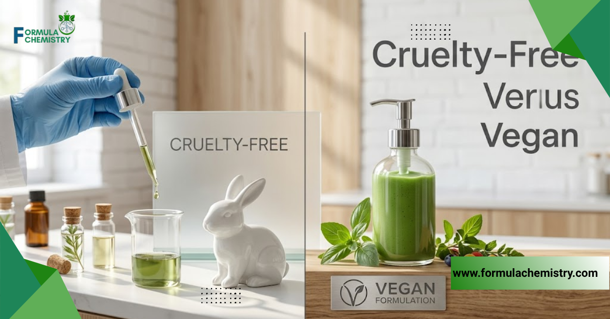 cruelty free versus vegan