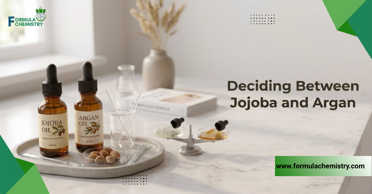 deciding between jojoba and argan