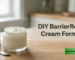 diy barrier repair cream formula