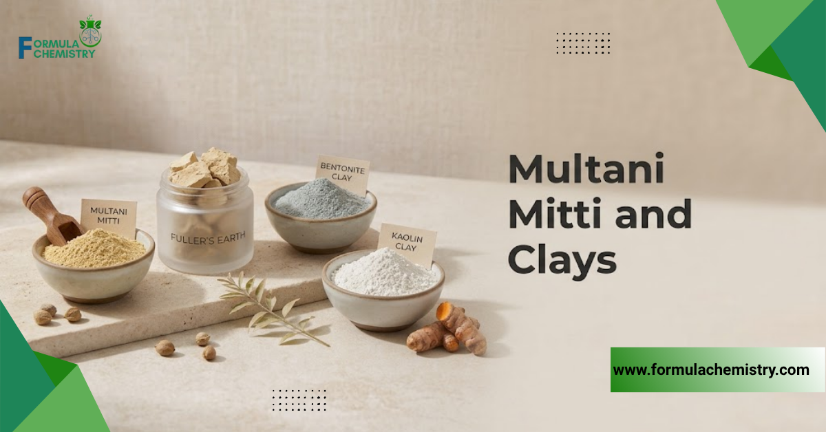 multani mitti and clays