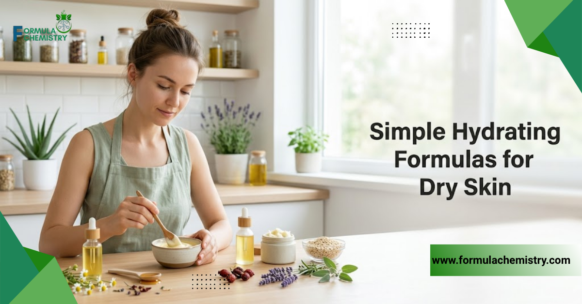 simple hydrating formulas for dry skin