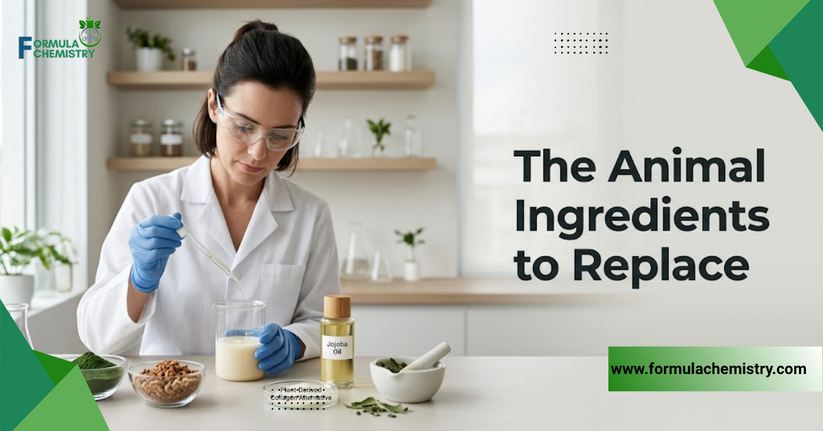 the animal ingredients to replace