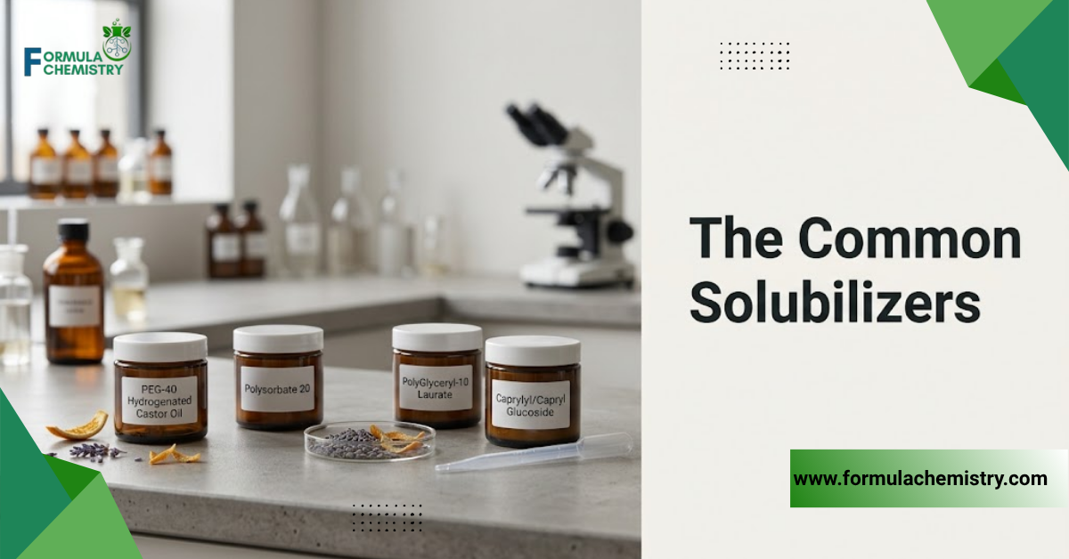 the common solubilizers