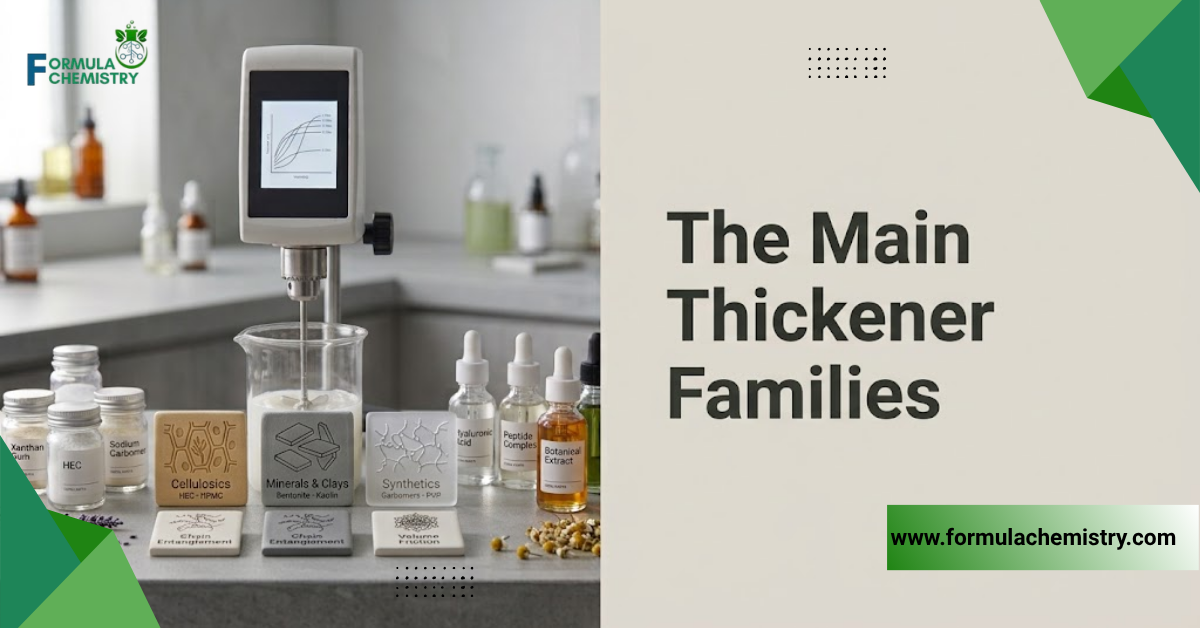 the main thickener families