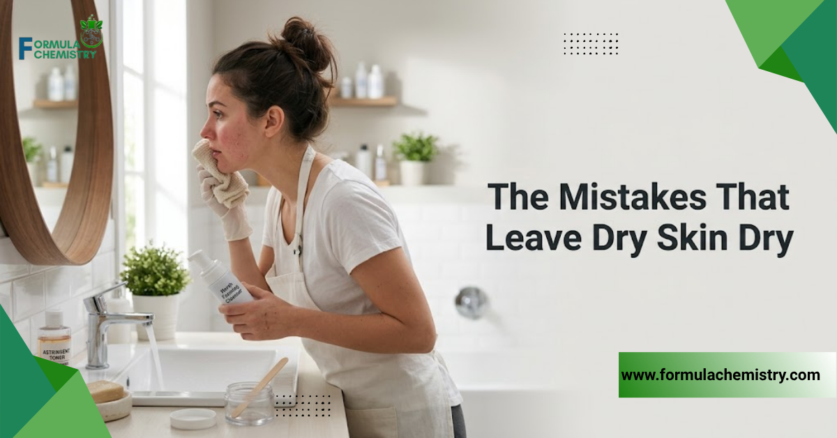 the mistakes that leave dry skin dry