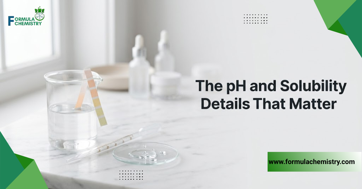 the ph and solubility details that matter