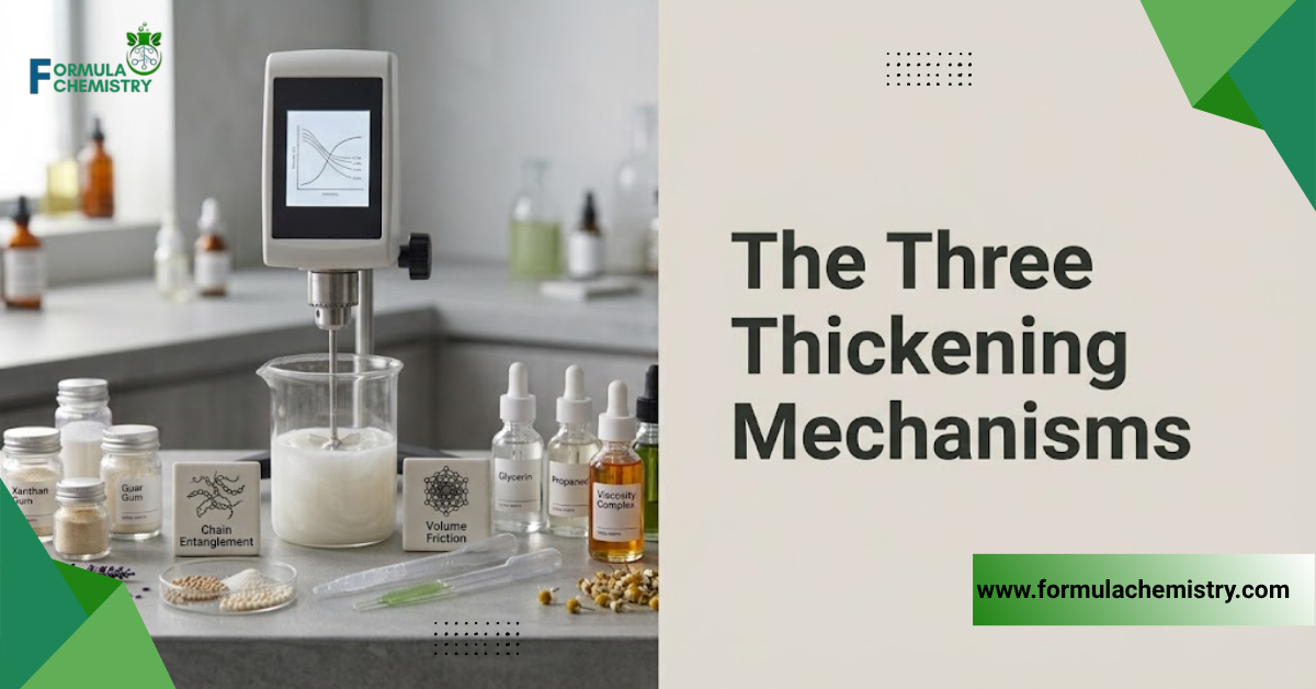the three thickening mechanisms