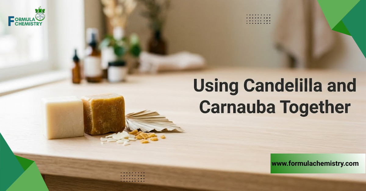using candelilla and carnauba together