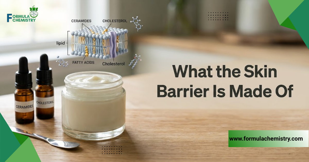 what the skin barrier is madeof