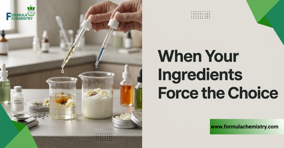 when your ingredients force the choice