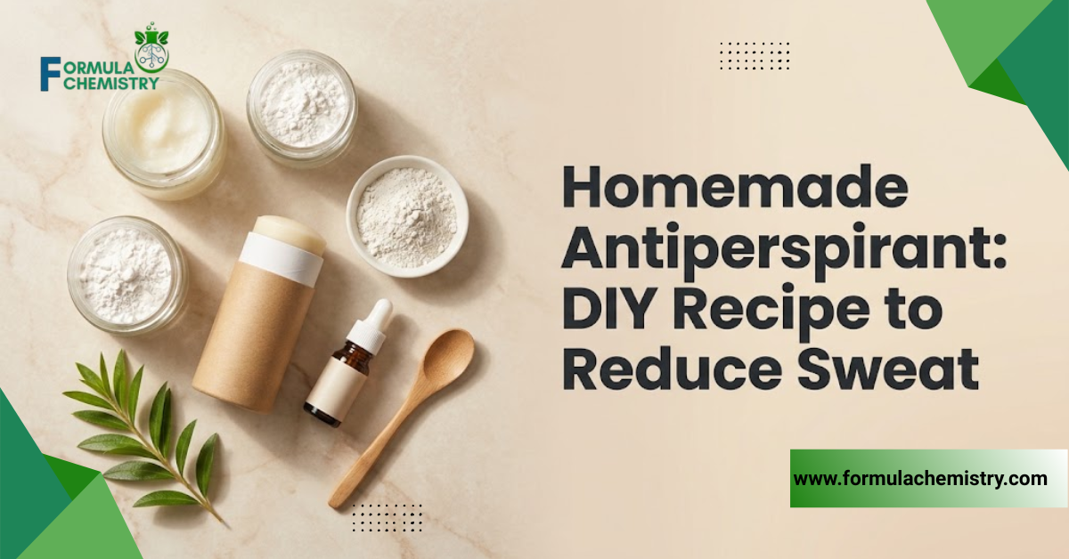 Homemade Antiperspirant DIY Recipe to Reduce Sweat