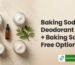 baking soda deodorant recipe + baking soda free options