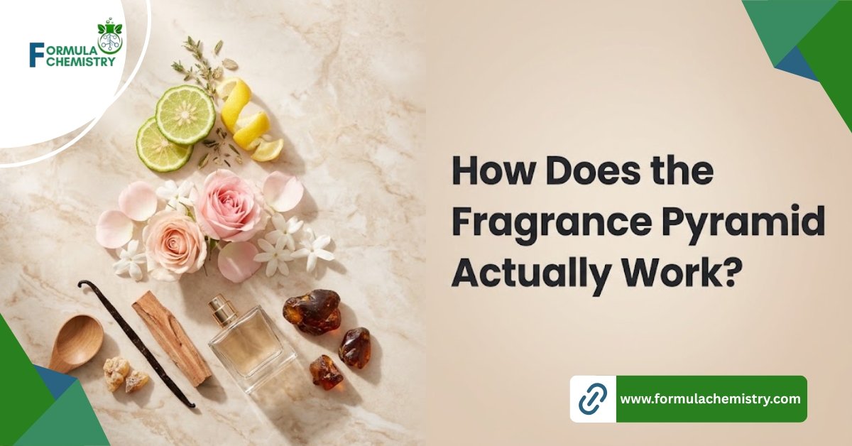 how does the fragrance pyramid actually work