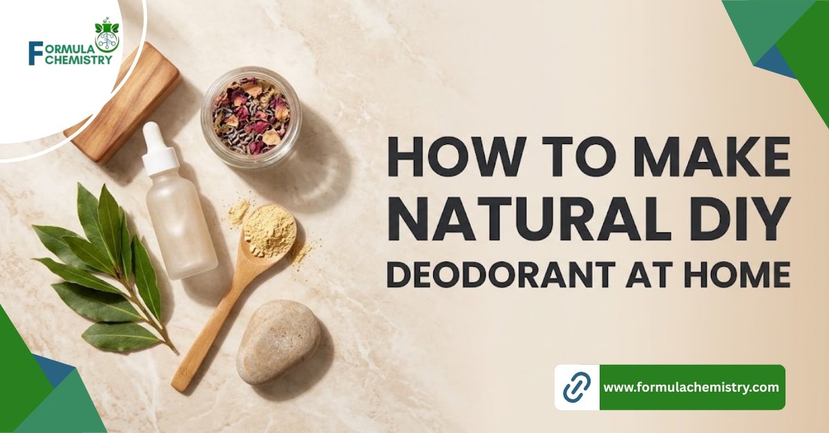 how to make natural diy deodorant at home