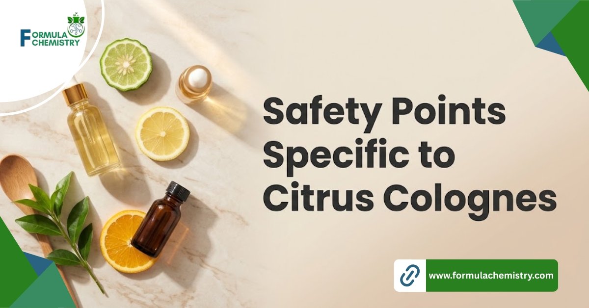 safety points specific to citrus colognes
