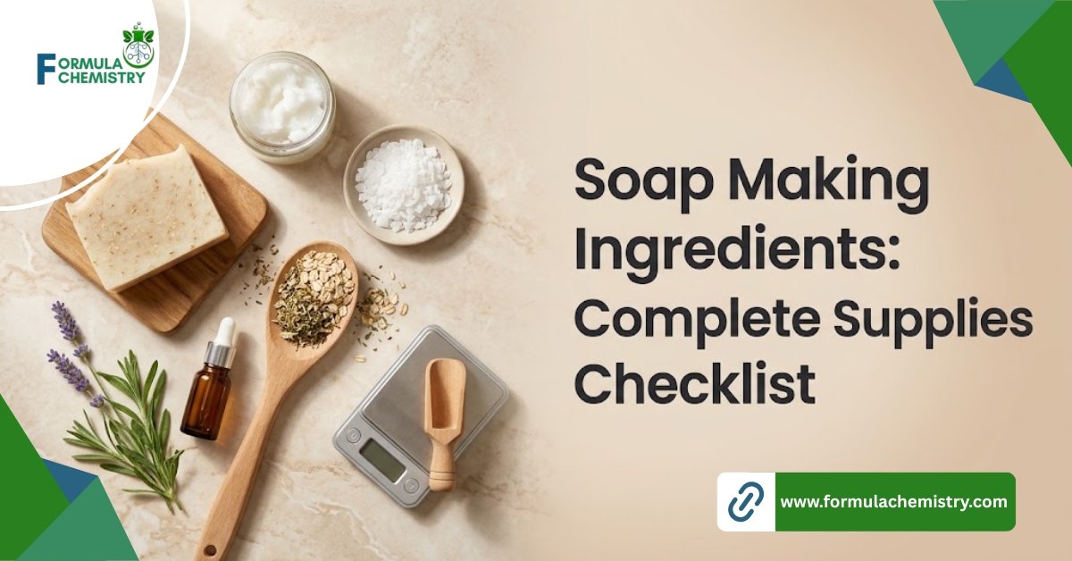 soap making ingredients complete supplies checklist