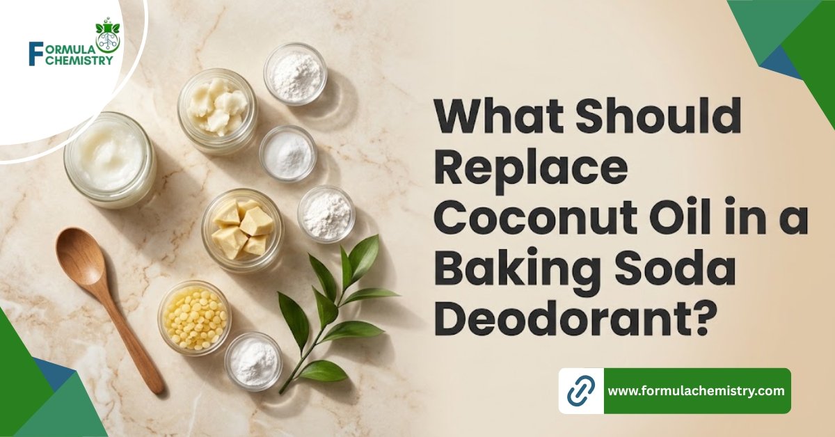 what should replace coconut oil ini a baking soda deodorant