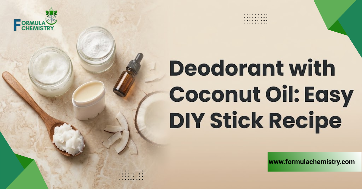 Deodorant with Coconut Oil Easy DIY Stick Recipe
