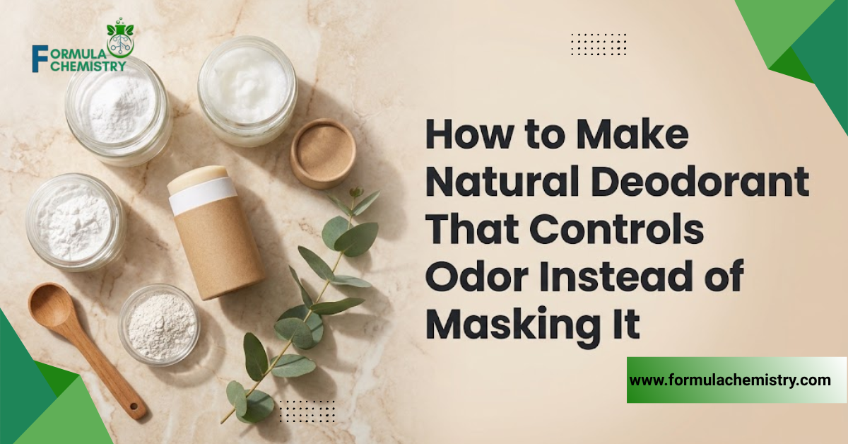 How to Make Natural Deodorant That Controls Odor Instead of Masking It