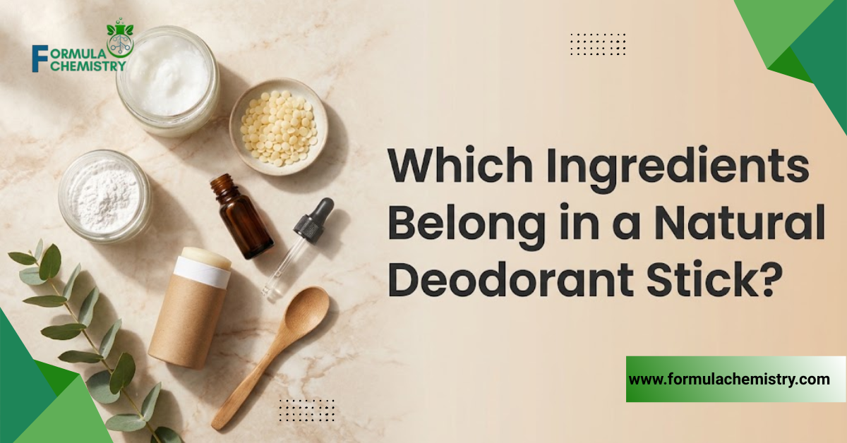 Which Ingredients Belong in a Natural Deodorant Stick