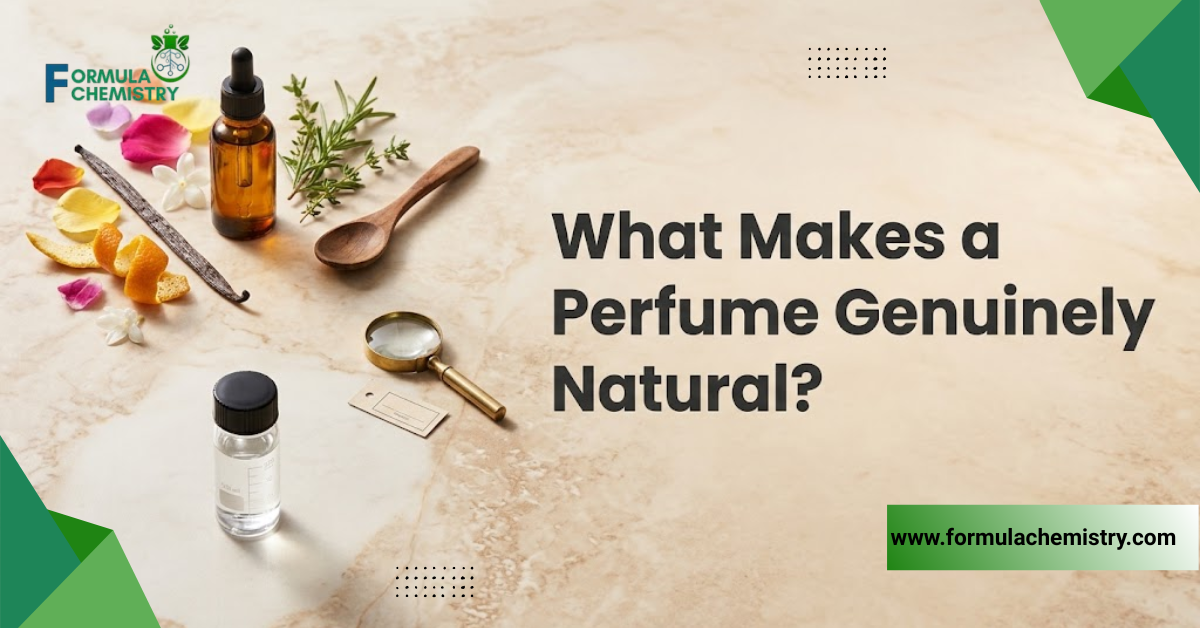 what makes a perfume geniunely natural